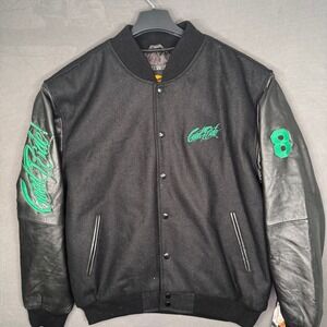 New‎ Z Lander Varsity Jacket Mens L Leather Sleeve Cool Ride Embroidered 8 Wool